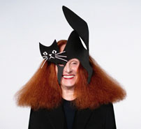 Grace Coddington cat mask