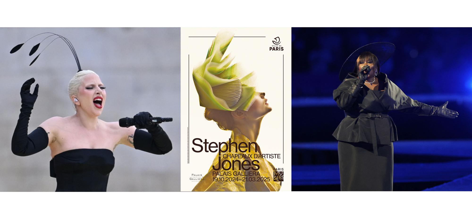 Lady Gaga Stephen Jones Chapeaux d'artiste Palais Galliera Yseult Olympics Hats