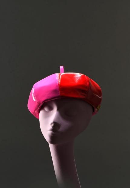 Stephen Jones Millinery A Muse a Paris Autumn Winter 2024 Ladies Hats pink