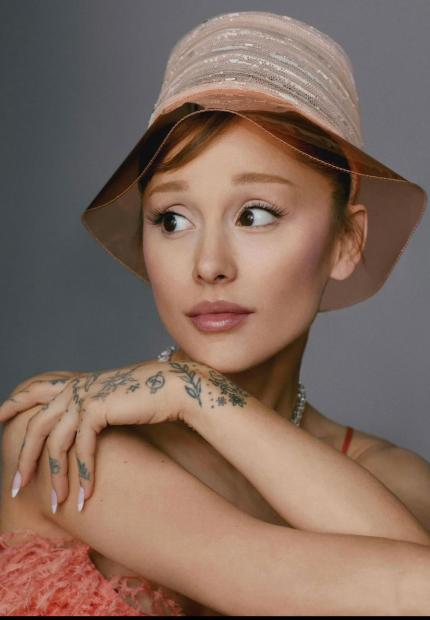 Stephen Jones Ariana Grande Hats Vogue Japan