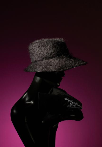 Stephen Jones Millinery black trilby