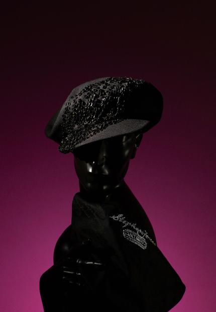 Stephen Jones Millinery black cap