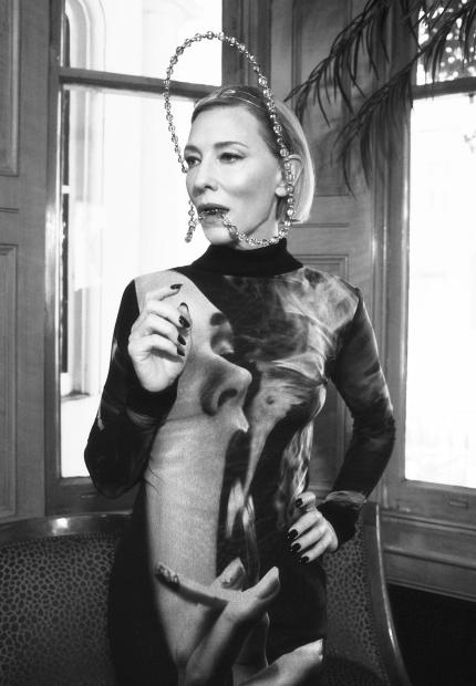 Stephen Jones Cate Blanchett Harpers Bazaar UK
