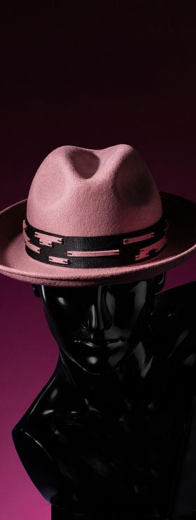 Stephen Jones Autumn Winter 2026 Think Pink but Pack Black JonesBoy hats